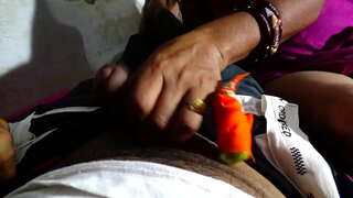 QARDAŞIM masturbating