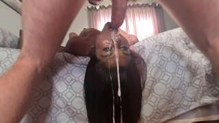 Desi prostituta de cabeza para baixo facefuck