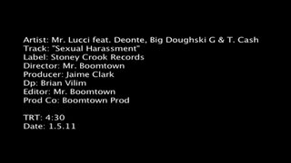 Ο κ. Λούτσι, τι σου είπα, Μεγάλη Doughski G,και T. Ca$h Σεξουαλική Παρενόχληση (Προσοχή Πρέπει Να είναι 18 ετών Ή Άνω για Να Δείτε) Παγκόσμιο Αστέρι του Χιπ Χοπ